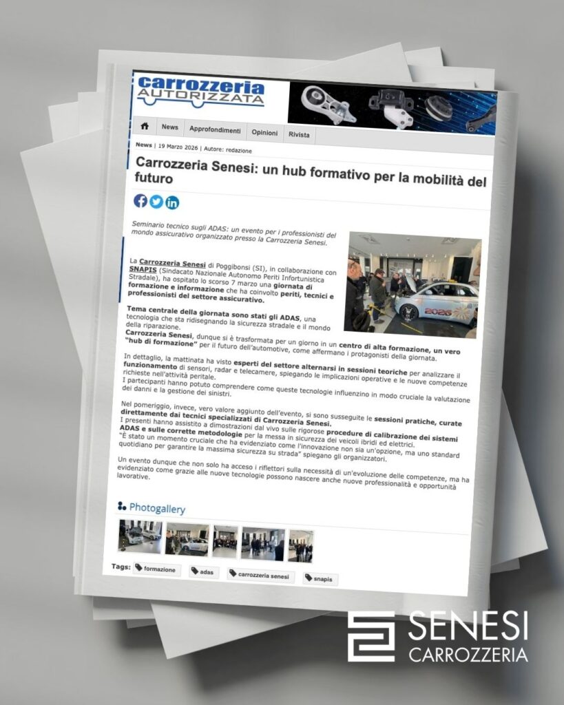Il futuro non si aspetta, si ospita: seminario ADAS con Snapis ADAS