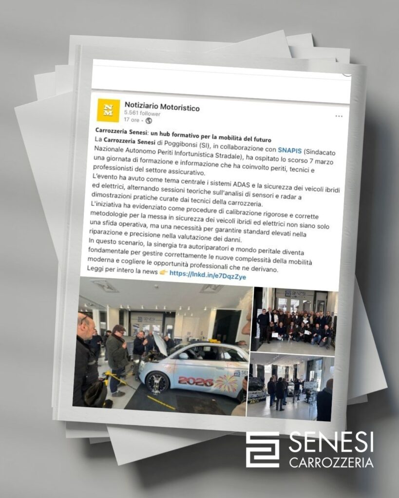 Il futuro non si aspetta, si ospita: seminario ADAS con Snapis ADAS