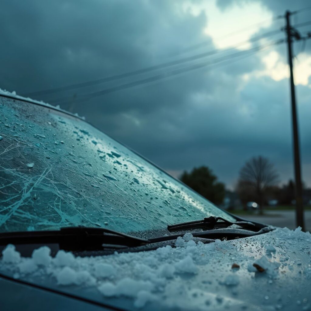 Danni grandine auto e camper: cosa fare e come ripararli grandine